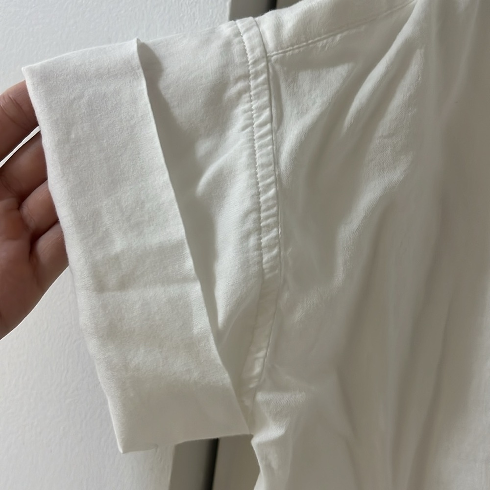 Rag & Bone White Button Down Blouse - image 4